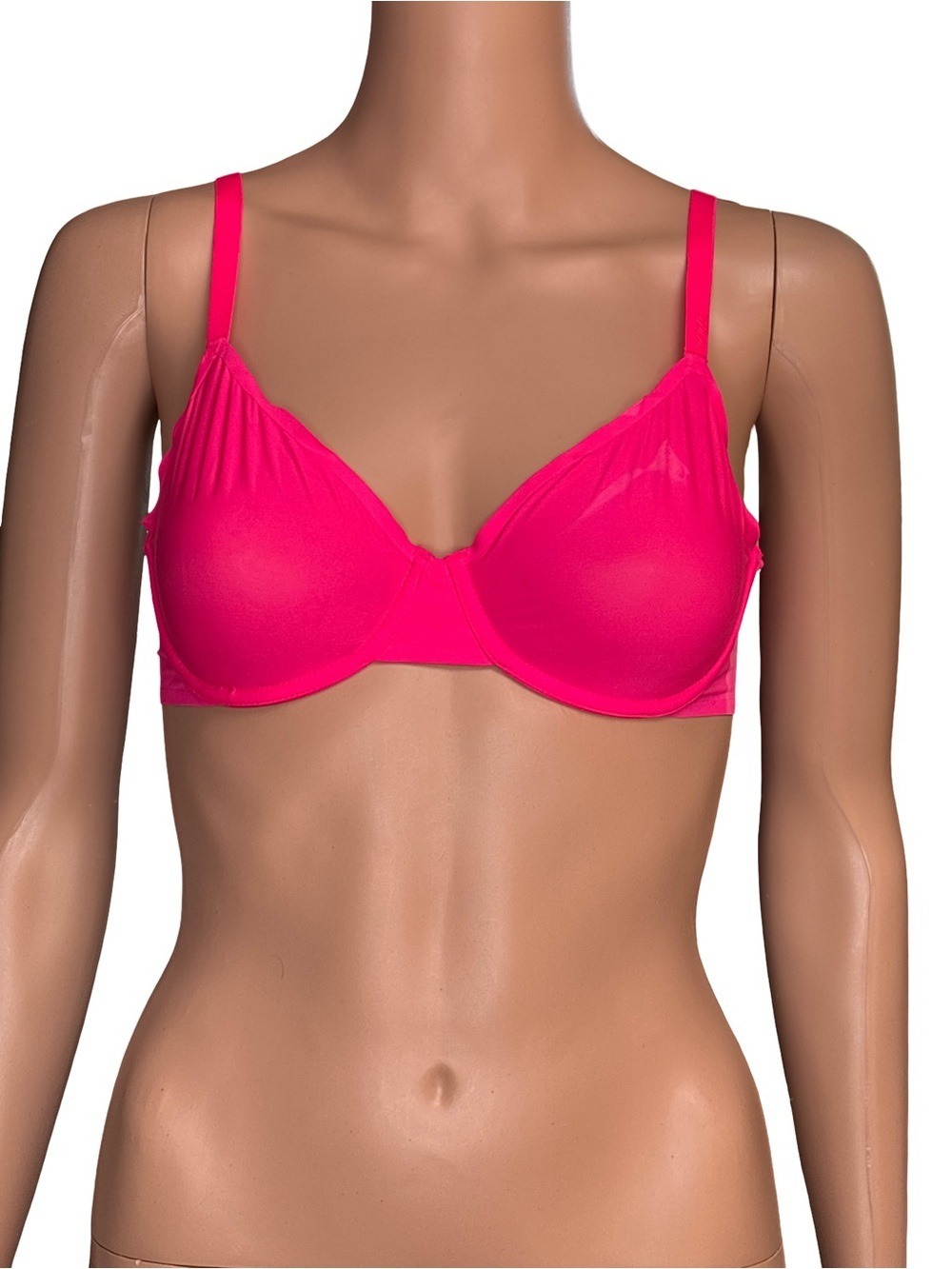 Aerie Hot Pink Underwire Bra - Full Coverage & Stretchy Fabric 34D NWT